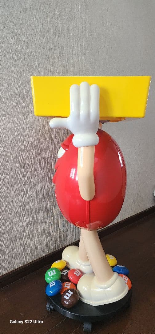 エムアンドエムズ　m&m's 非売品！特大ディスプレイ　(トレイ付)
