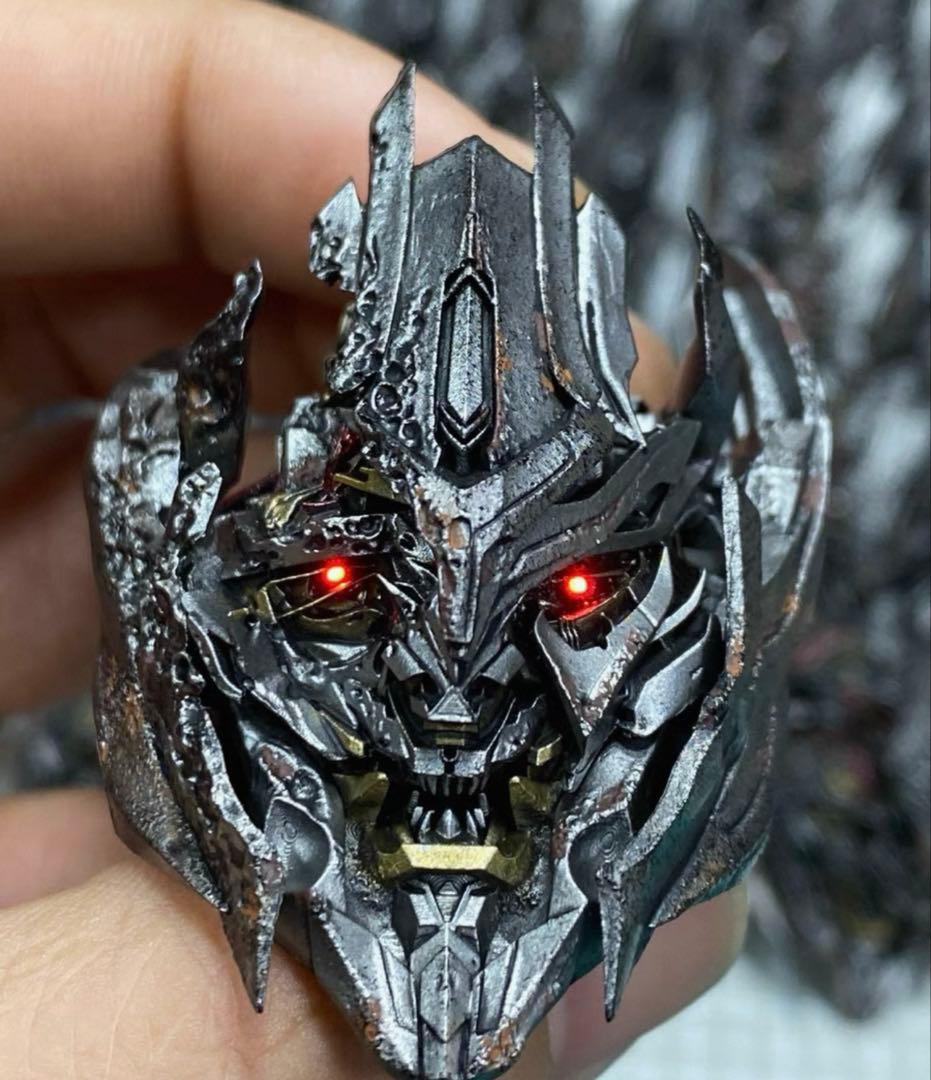 老八製 uniquetoys メガトロン用カスタムヘッド