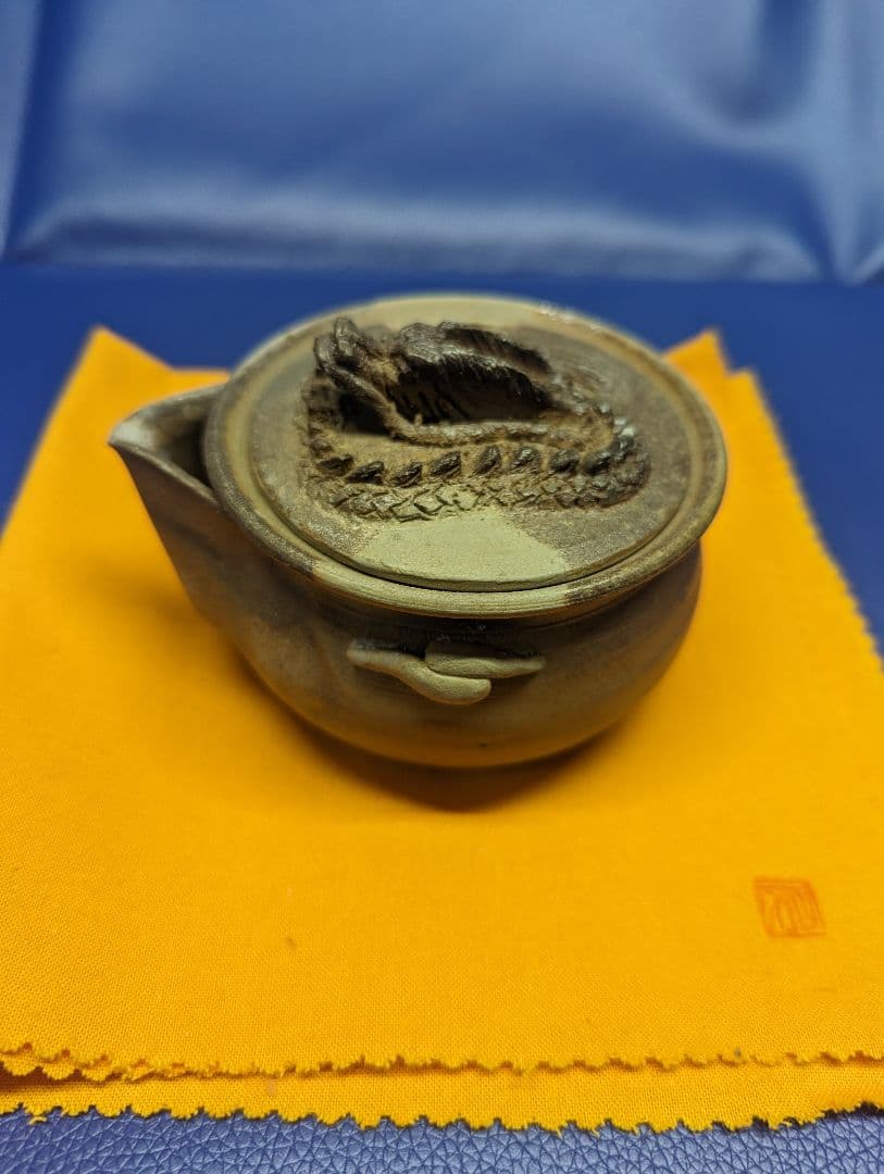 備前焼 宝瓶 招福 昇り龍53.備前焼 宝瓶 登り窯 龍 りゅう リュウ 6