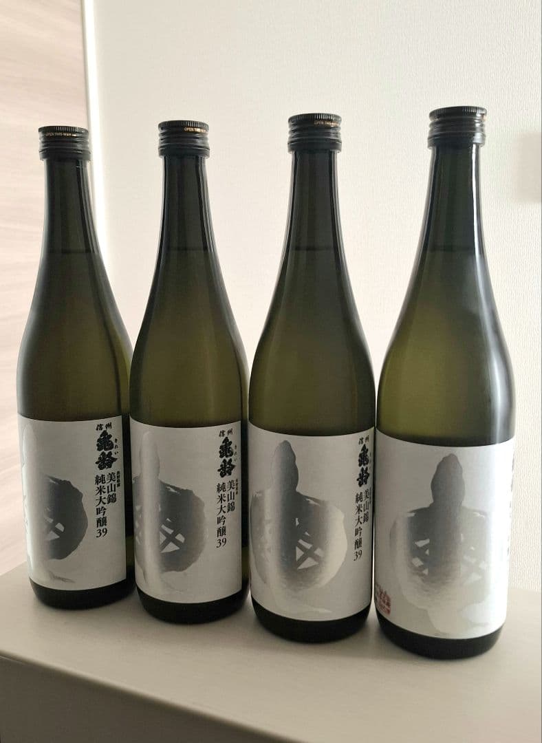 信州亀齢 美山錦 純米大吟醸 銀亀 720ml4本セット 2026年1月製造