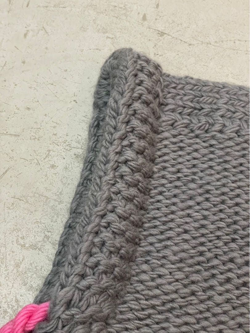 ち*ょ様 J.W.Anderson Drawstring Knit Hood バ