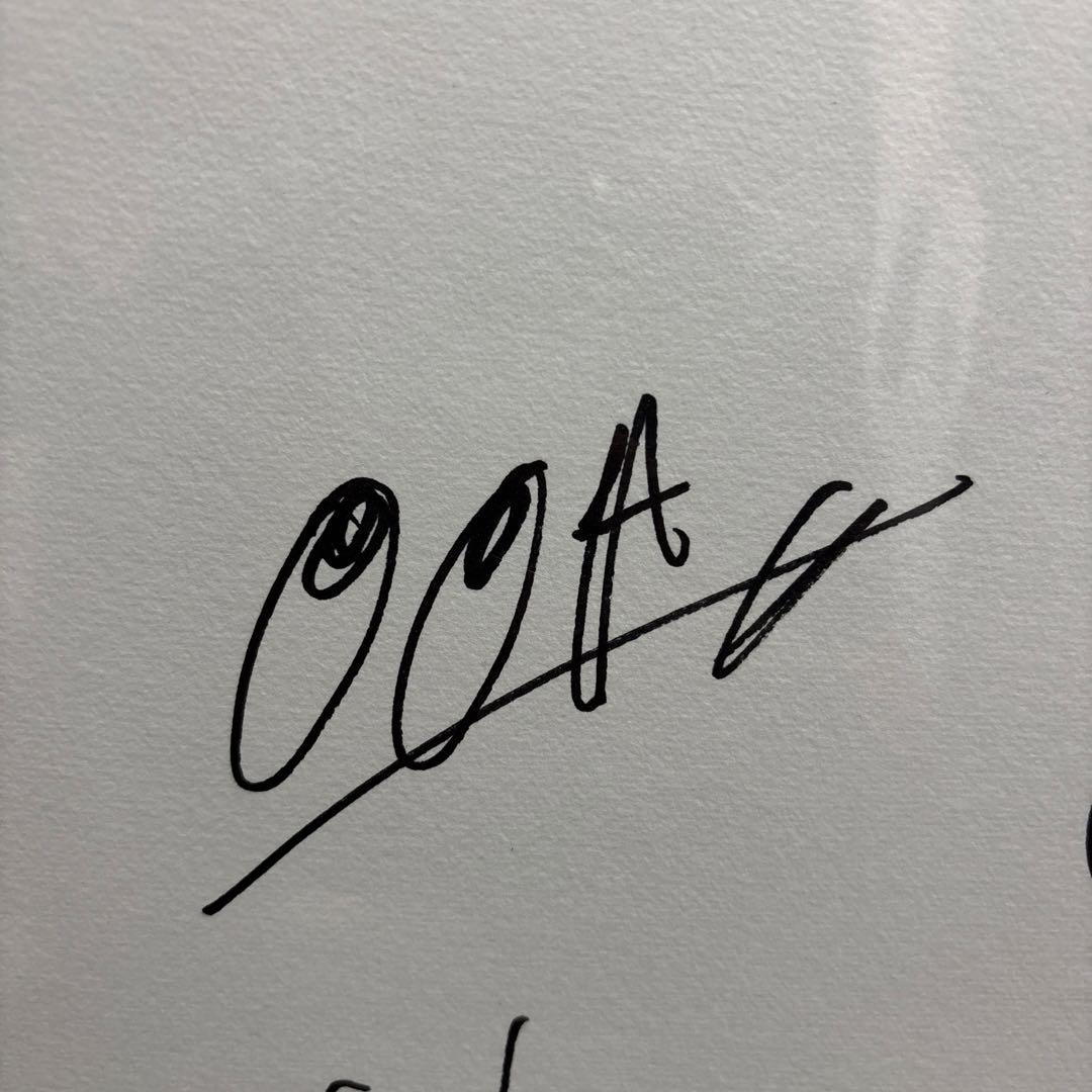 山田ハウス　サイン色紙