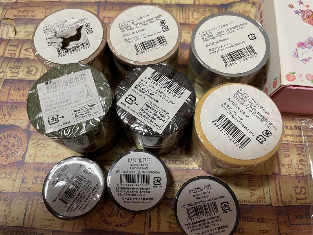 マスキングテープ まとめ売り マークス エディシォン 東京アンティーク