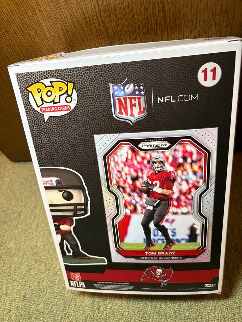 funko POP! NFL トム・ブレイディ バッカニアーズ BOXタイプ