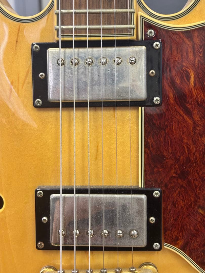 Epiphone シェラトン セミアコ セミハードケース付