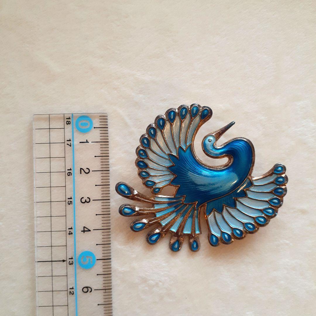 デヴィッドアンデルセン 鳥 ブローチ デヴィッドアンデルセン 青い鳥