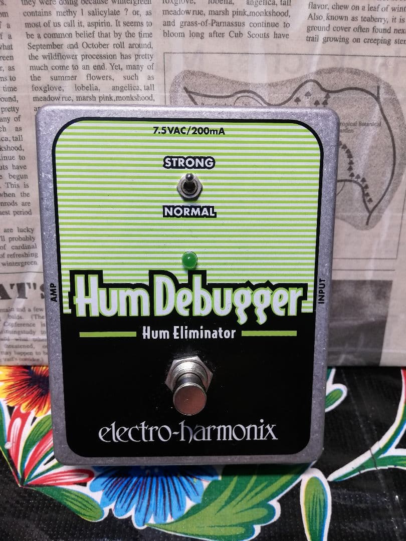 HumDebugger　美品中古品　ノイズ対策ペダル