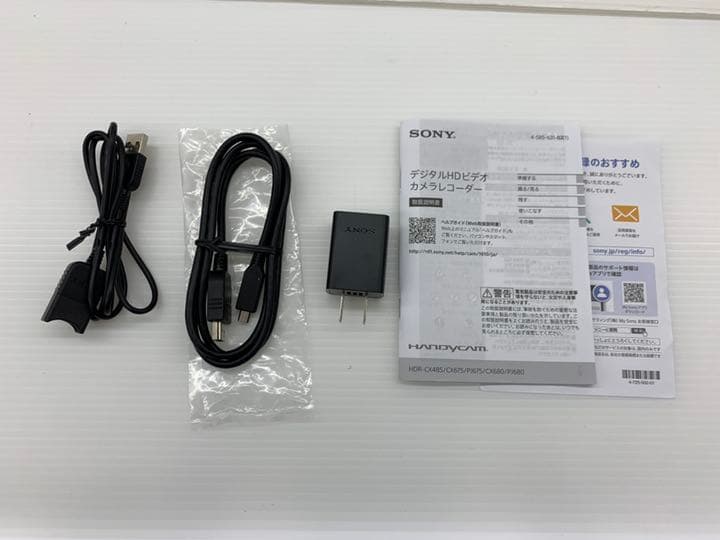 極美品】SONY デジタルビデオカメラHDRCX680(W)ケース付き。 hdrcx680