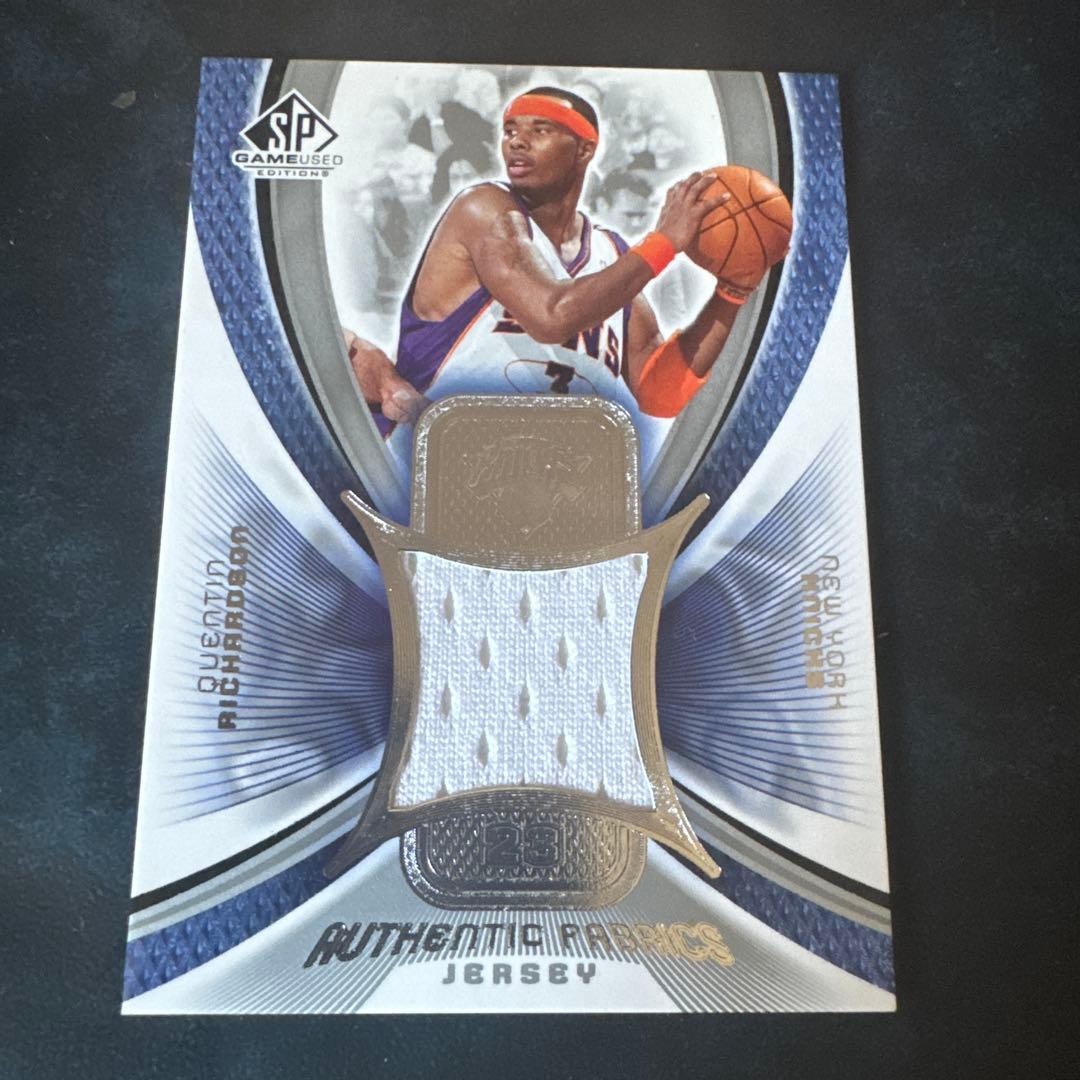NBA実使用レリック クインティンリチャードソン ジャージカード - メルカリ