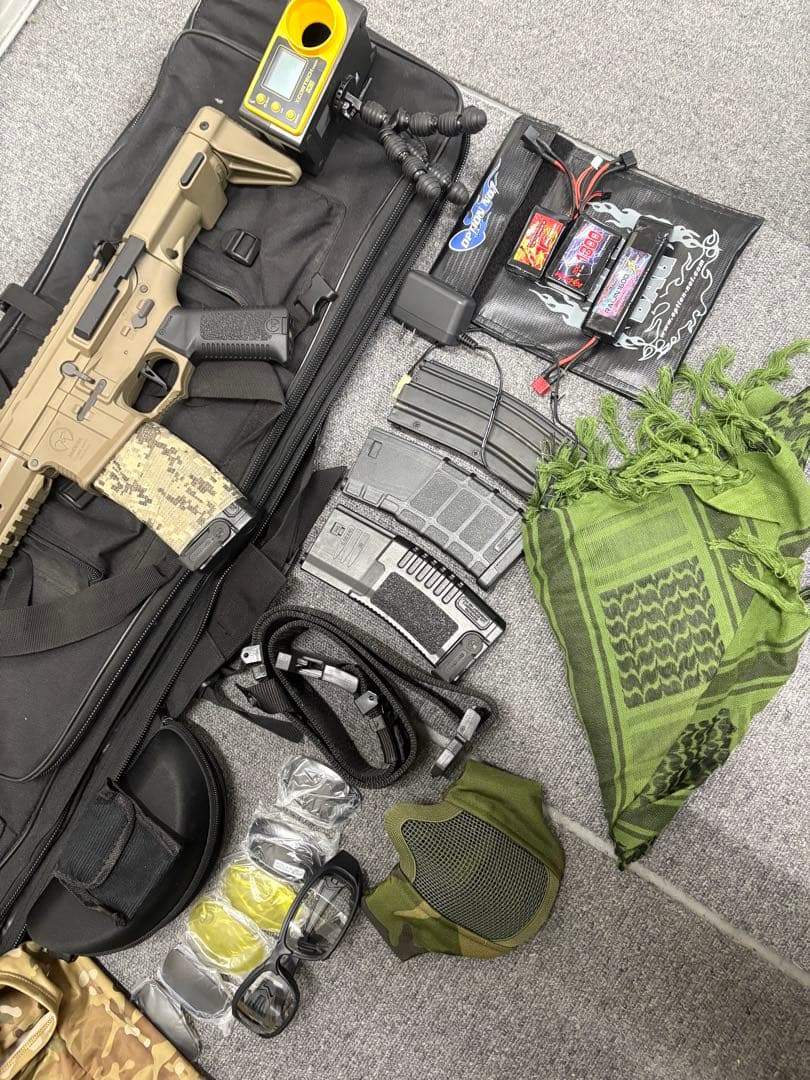 東京マルイ 電動ガン ハニーバジャー 金剛エアソフト K4PMC サバゲ引退一式