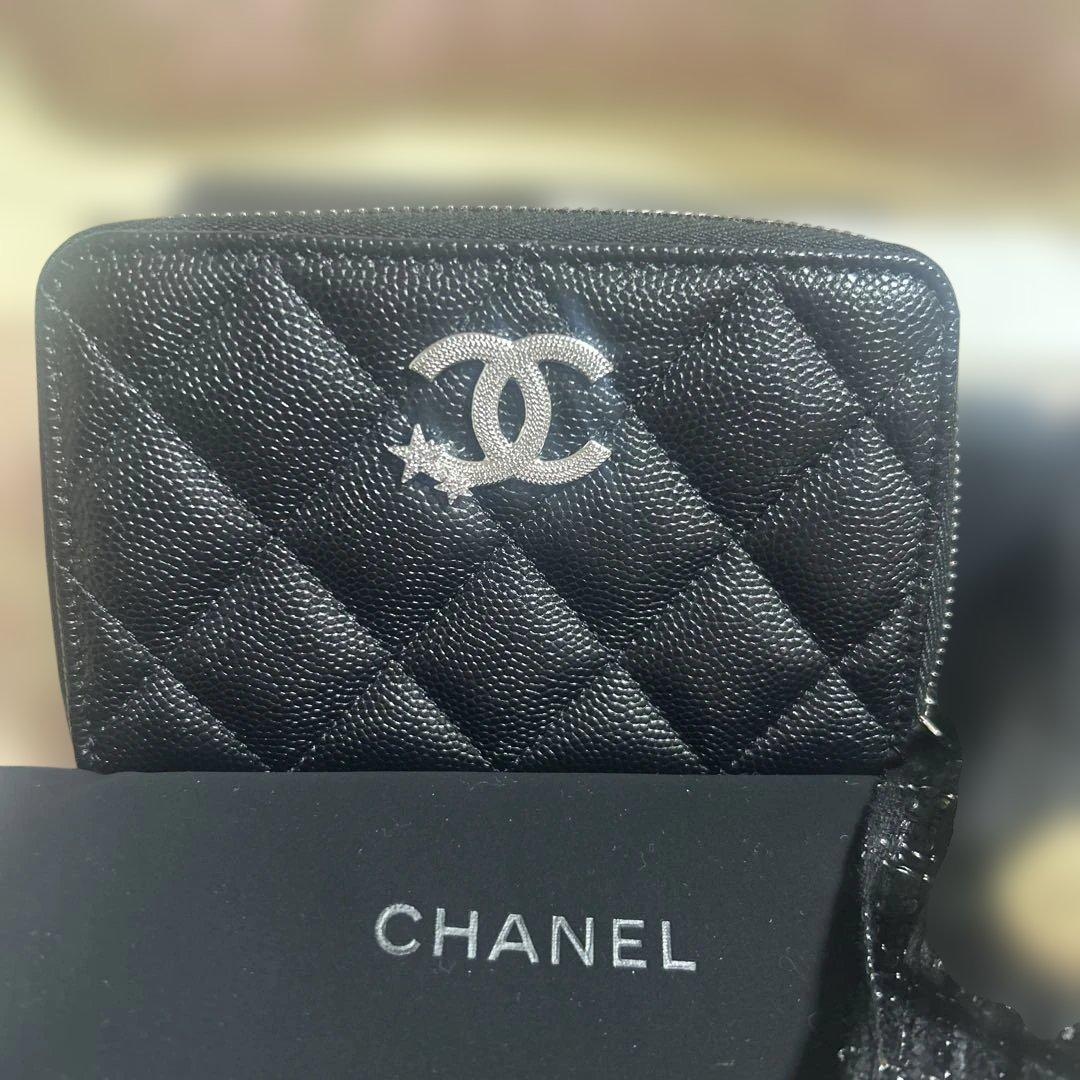 CHANEL パース　ミニ財布　 スターココマーク