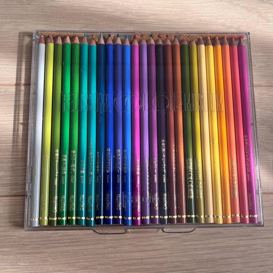 フェリシモ 500色（内の300色） 色鉛筆 のっぽ