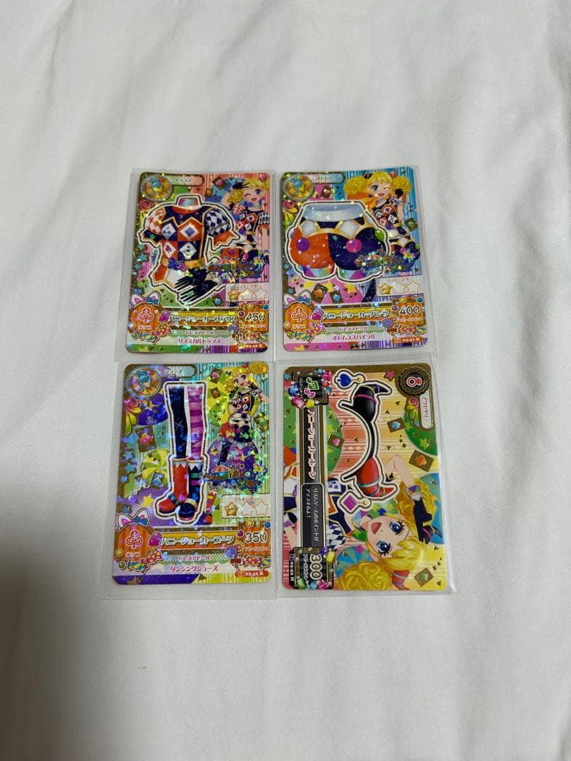 アイカツ カード ハニージョーカー 4枚｜アイカツ カード ハニー