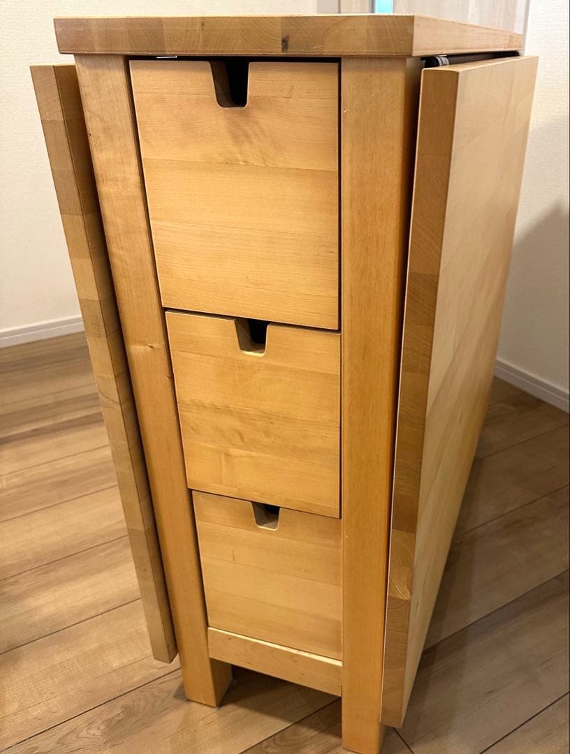 IKEA バタフライテーブル ノールデン 折りたたみ