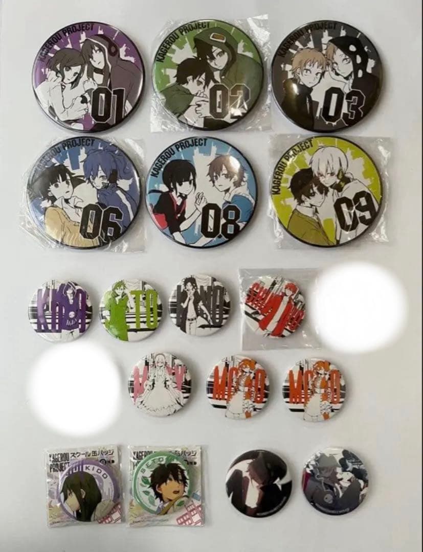 ☆値下！鬼滅の刃 缶バッジ 38個セット プライズ品 直径7.5cm 初期