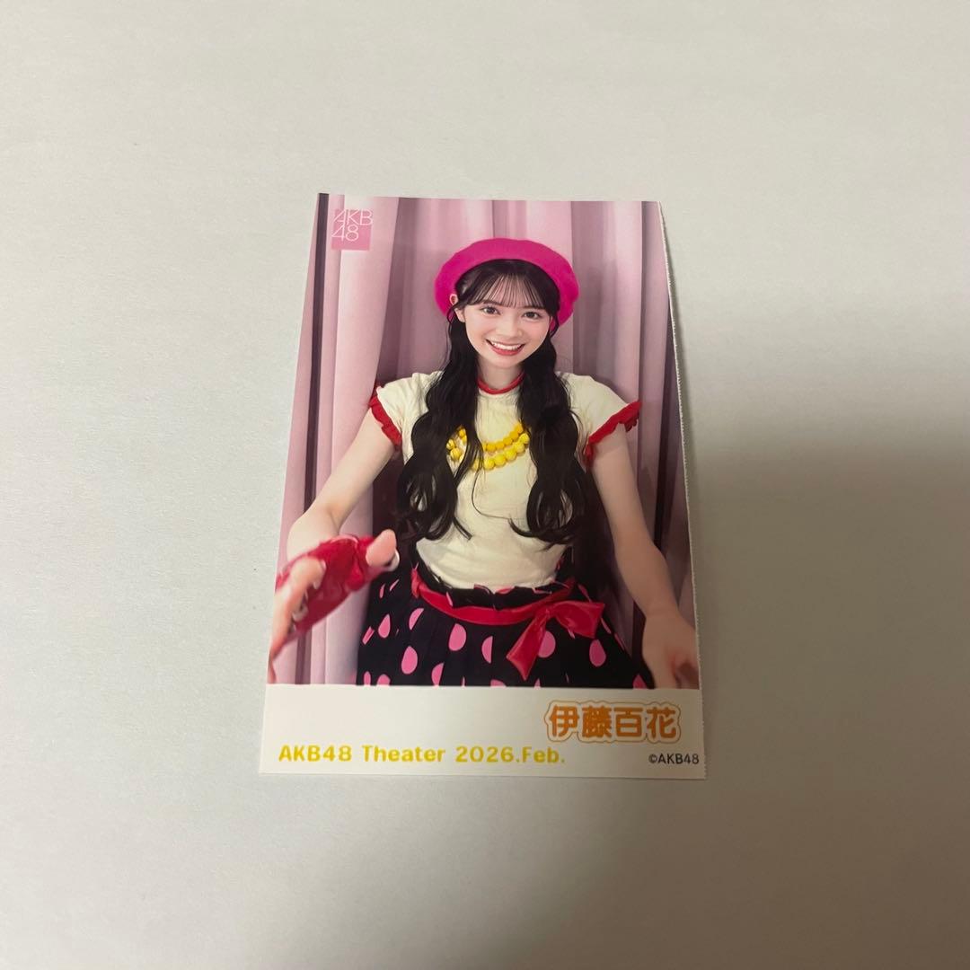 伊藤百花 ガラポン チェキ風生写真 2月 - メルカリ