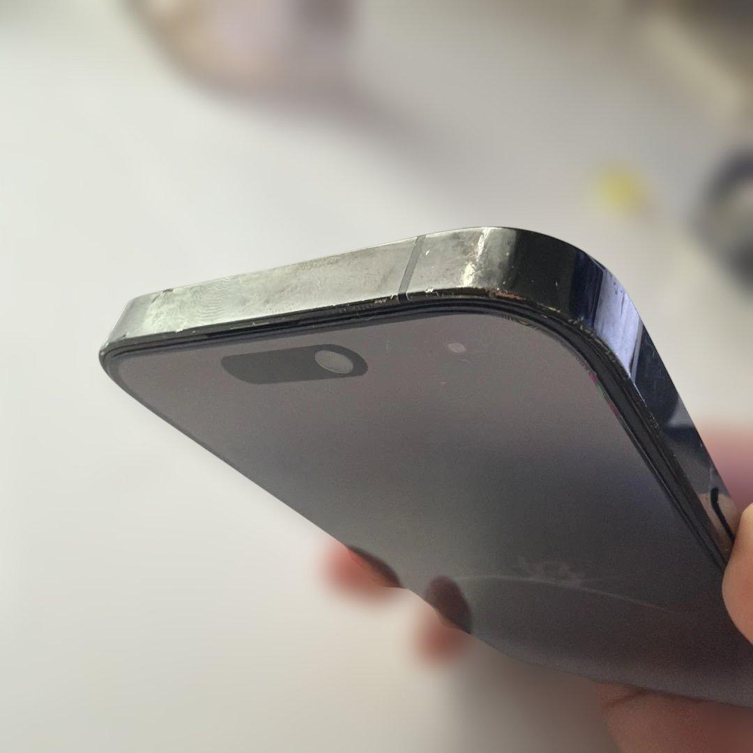 iPhone14pro 本体　SIMフリー　512GB ブラック　液晶新品交換済