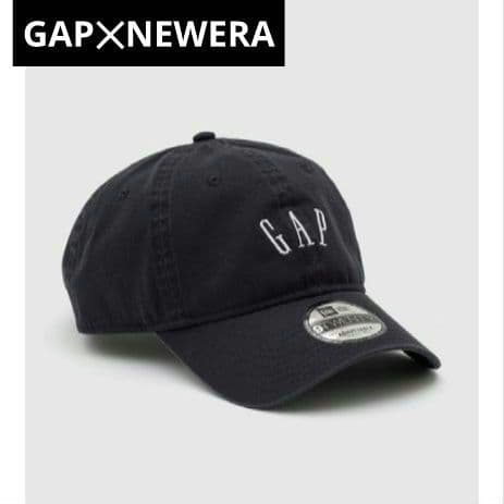完売品 GAP✕NEWERA 限定コラボ ロゴベースボールキャップ
