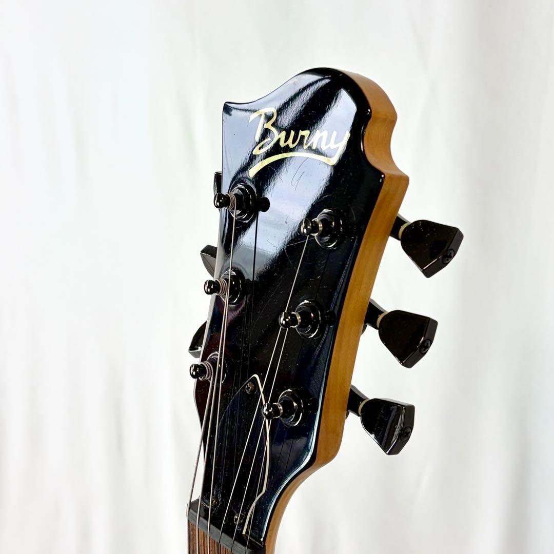 改造品　パッシブピックアップへ変更　Burny LS-55S レスポール タイプ