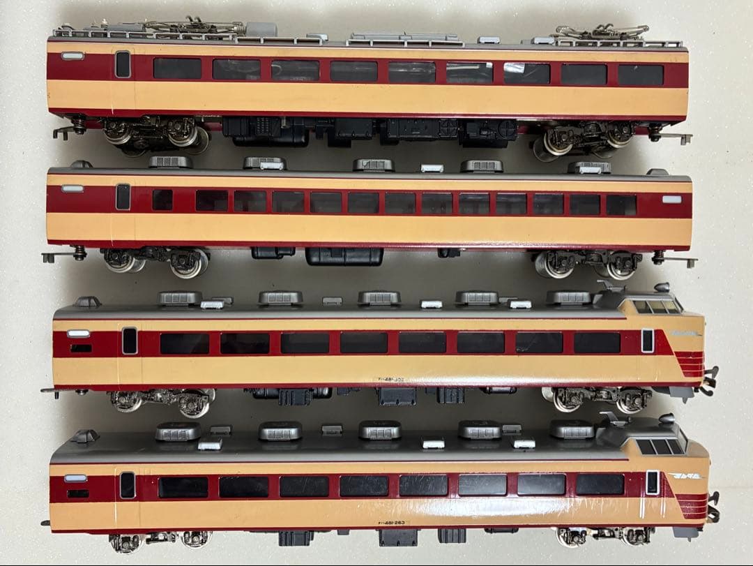 HOゲージ　485系電車 4両セット 良品