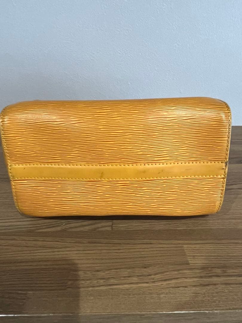 ルイヴィトン エピ スピーディ25 タッシリイエロー ハンドバッグ 正規品