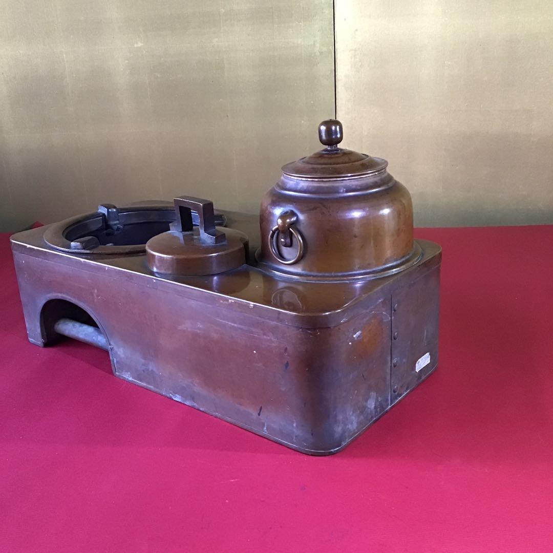 小型銅壺 小型火鉢 囲炉裏 明治期 時代物 B-2 - メルカリ