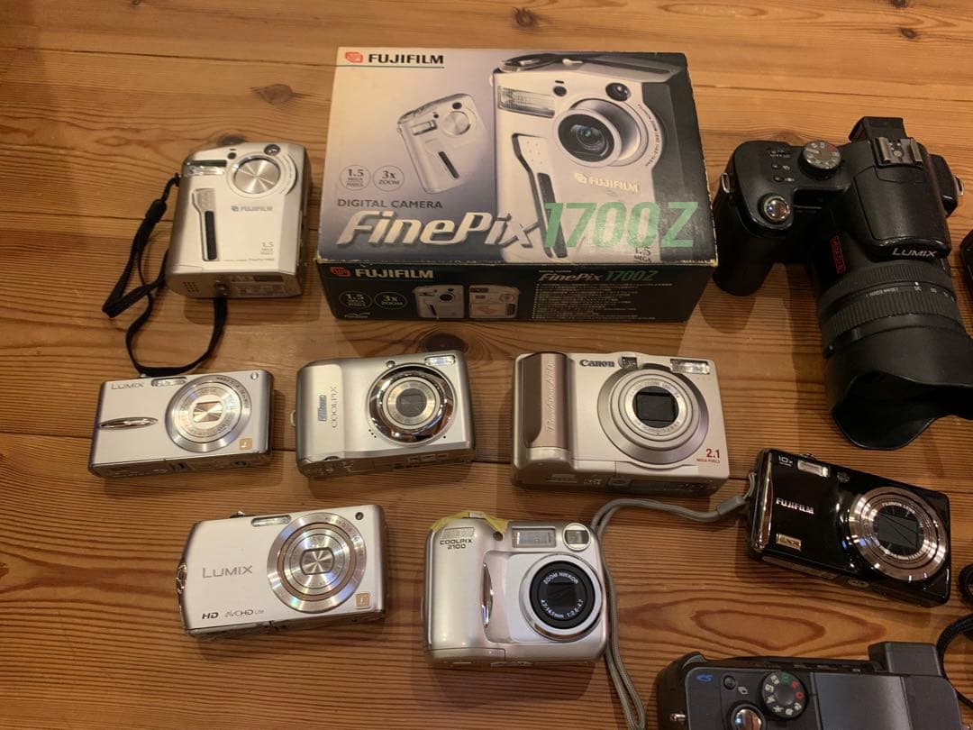 デジタルカメラなどジャンクまとめ12台