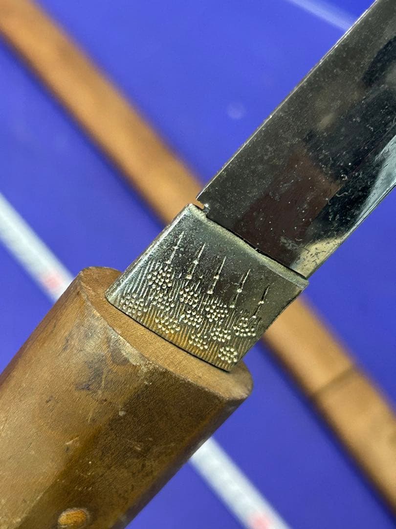 T）当時物 日本刀 拵入り 太刀 脇差 白鞘 2本セット 美術刀剣 模造刀