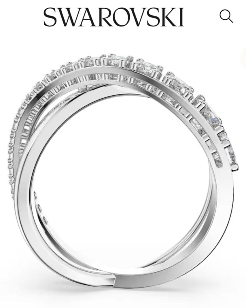 SWAROVSKI Hyperbola リング 52 試着のみ 箱、保証書有り