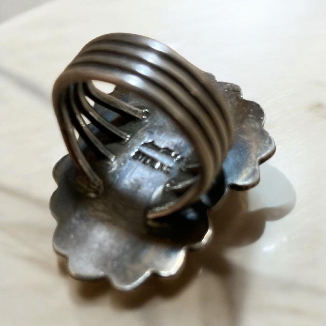 インディアンジュエリー ターコイズ ダブルストーントルコ石 ネイティブアメリカン