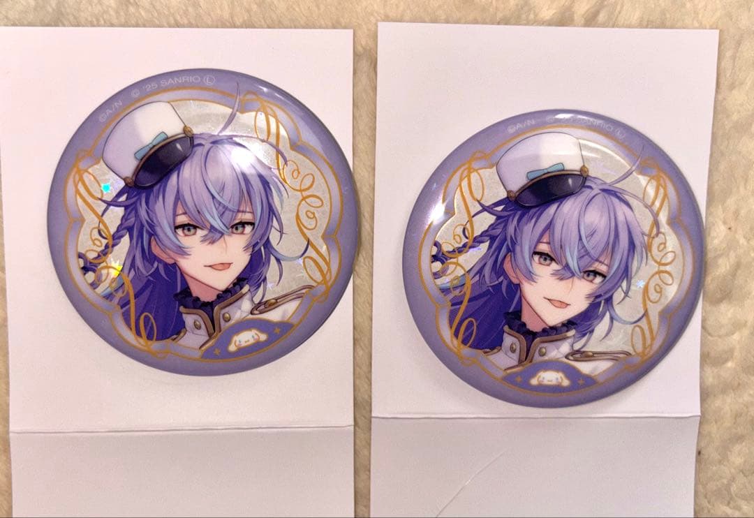 にじさんじ Dytica 星導ショウ サンリオ キラキラ缶バッジ - メルカリ