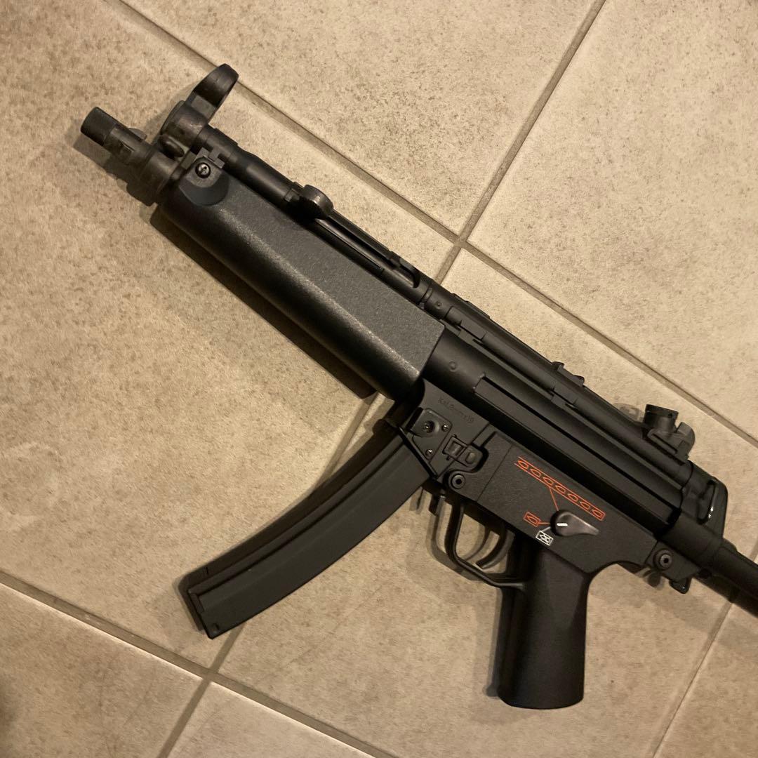 良品92m/s東京マルイ純正電動ガンMP5A5HGオーバーホールメンテ済良品