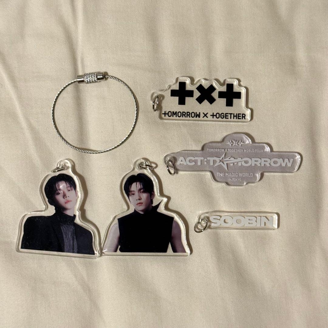 ヨンジュン スビン DIY キーチャームACT:TOMORROW 東京 - メルカリ