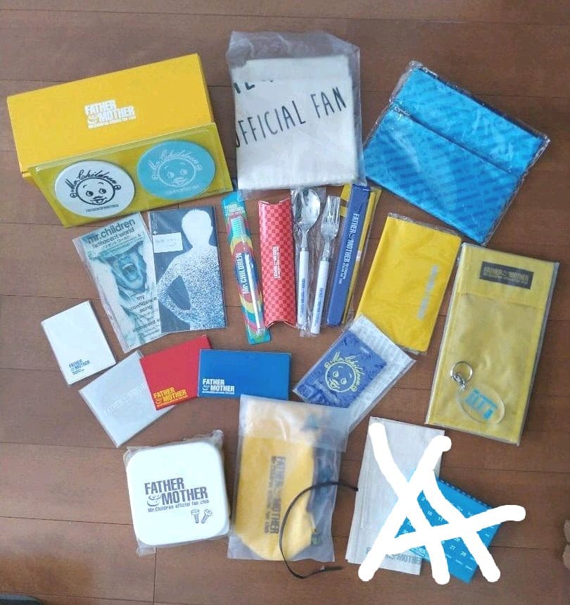 Mr.Children ミスチル ファンクラブ継続特典グッズ20点