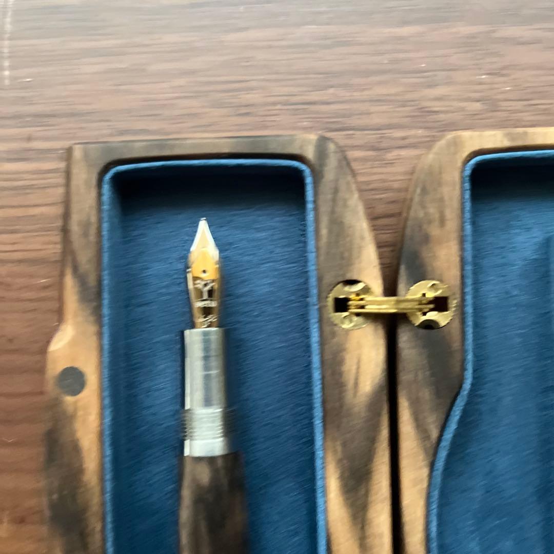 工房楔 黒柿孔雀杢 クローズドエンド楔 コンプロット デューエ - メルカリ