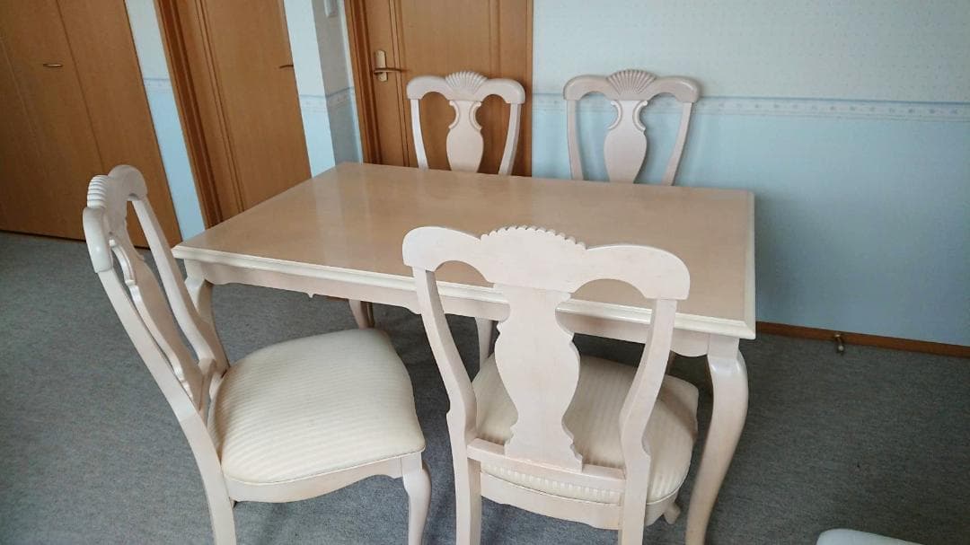 Lynn Hollyn リンホーリン ダイニングセット(テーブル+チェア4脚)