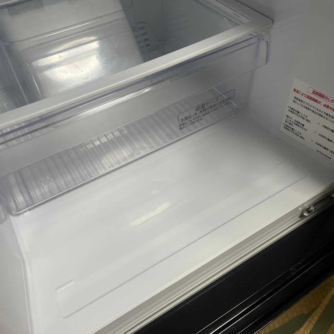 【美品】・三菱　ノンフロン冷凍冷蔵庫　　　 MR-P15ED-KK 2019年製