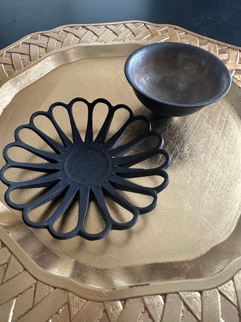伊藤剛俊 小さな茶器(器と茶托のセット)