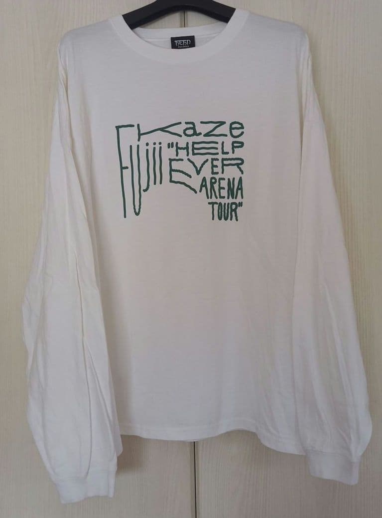 藤井風 ロングスリーブTシャツ HELP EVER アリーナツアー