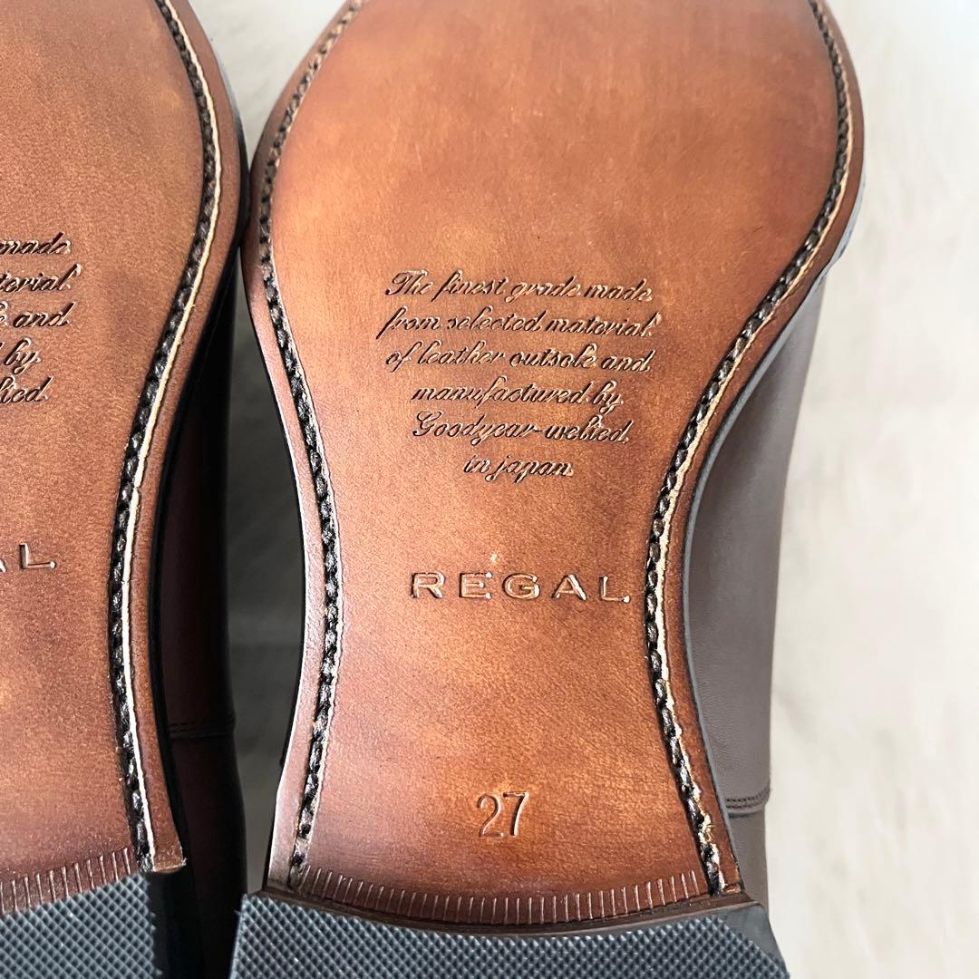 未使用✨ REGAL リーガル　ビジネスシューズ　02DR ストレートチップ