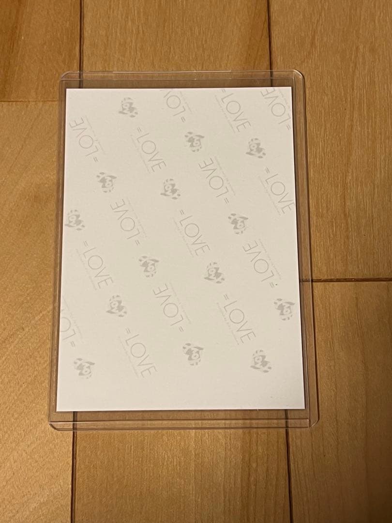 イコラブ　生写真　直筆　髙松瞳　とくベチュ、して　ヨリ