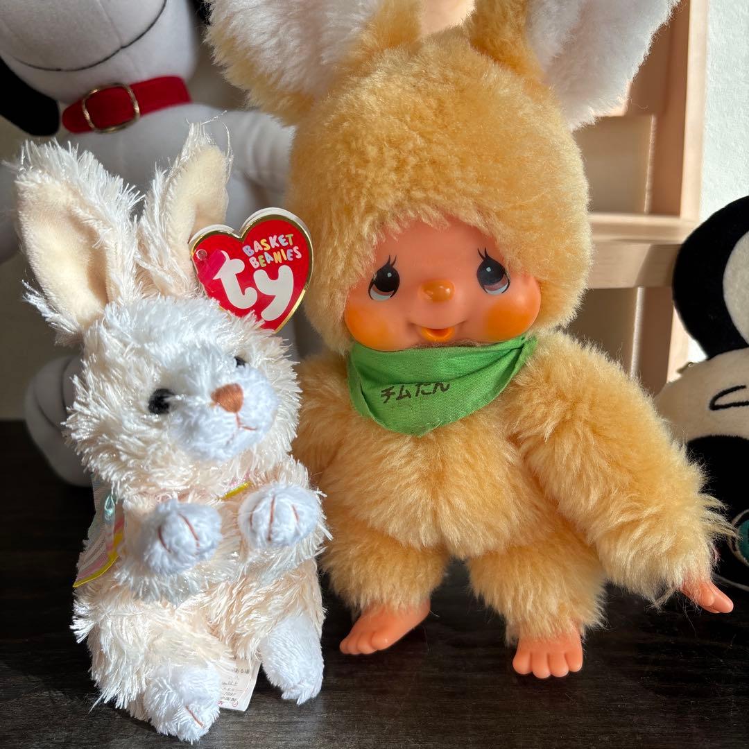 SAN-X ももんがモモちゃん ぬいぐるみ マスコットキーチェーン平成