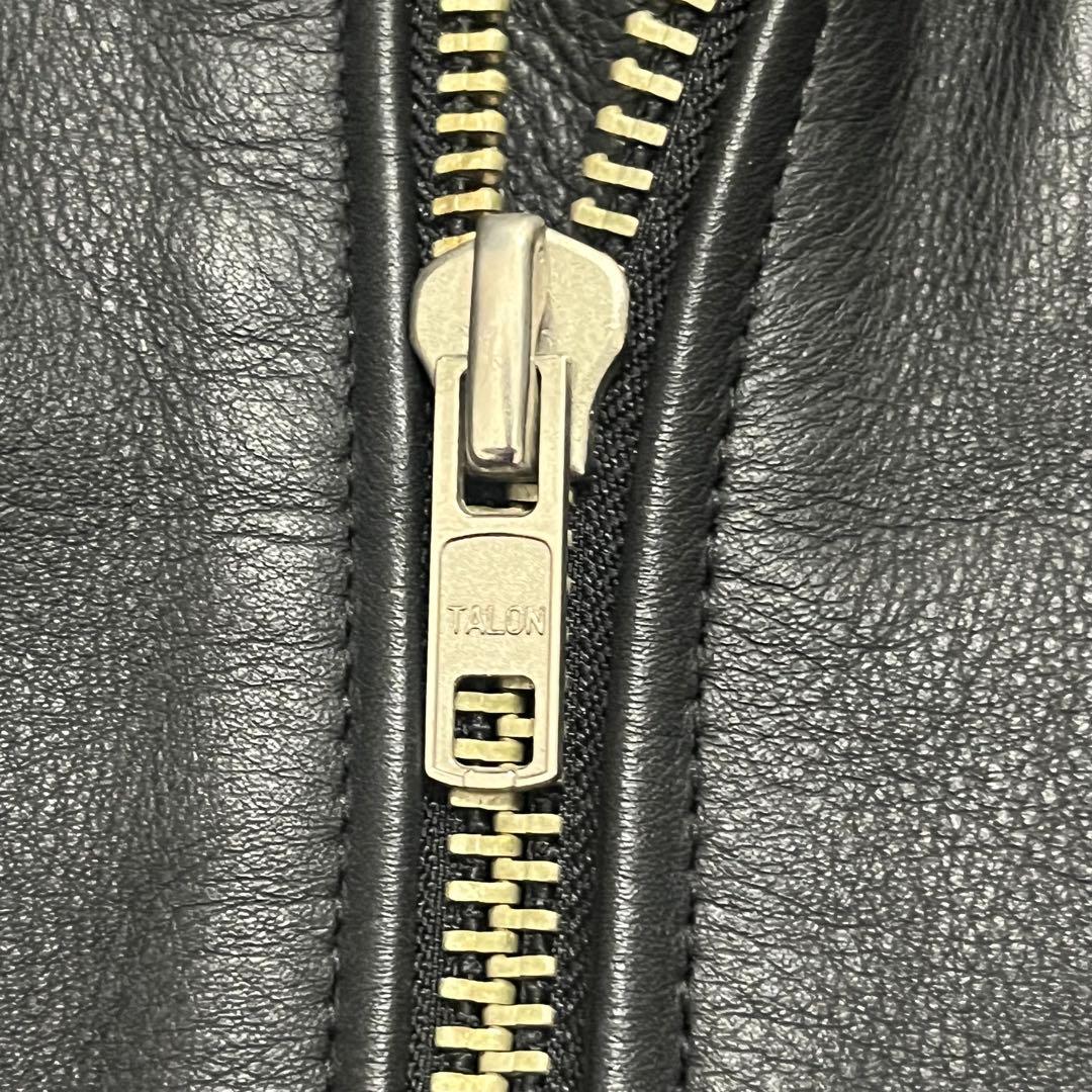 HUMAN BEING 美品 牛革 肉厚 レザー ライダース キルティング