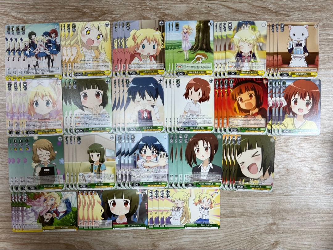 ヴァイスシュヴァルツ きんいろモザイク TD4コン込RR以下4コン