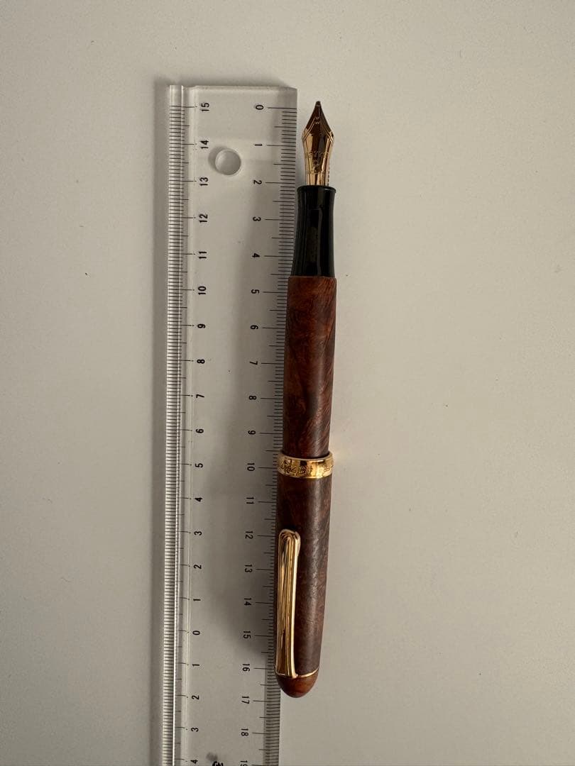 プラチナ万年筆｜3776 センチュリー ブライヤー｜木軸｜MS