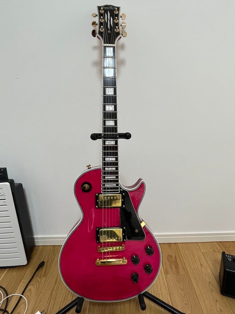 grass roots グラスルーツ レスポール G-LP-CTM ピンク