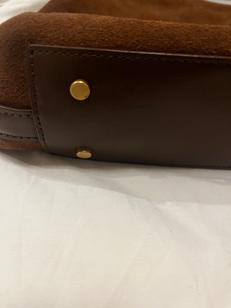 LEMEME Sac Agnesブラウン　ルメメ　ショルダーバッグ