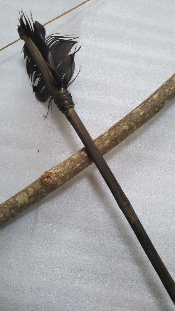 アイヌ民具弓矢セット クとへペライ