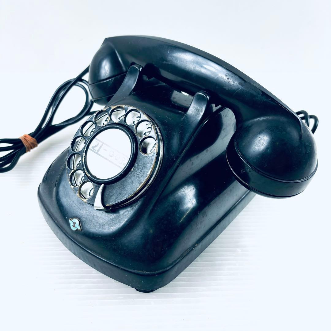 昭和レトロ】黒電話 4号A電話機 4号機 日本電信電話公社(2