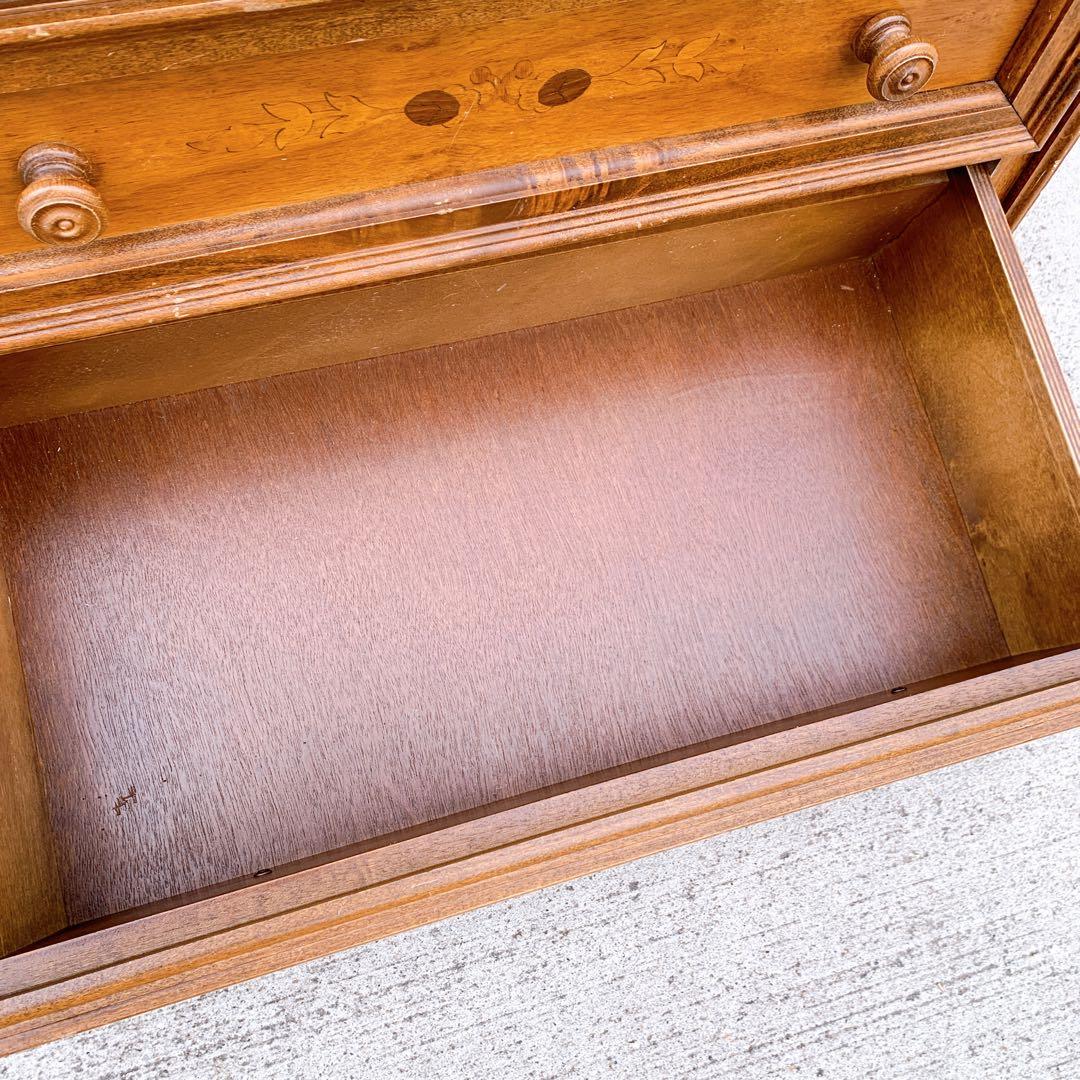 稀少家具】イタリア ライティング ビューロー レトロ机 木製 完成品